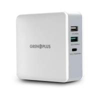 ราคา หัวปลั๊กสำหรับการชาร์จ GRENOPLUS 65w PD USB C Wall Charger, White (2839335079)