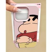 ราคา เคส ชินจัง เคสไอโฟน16 สำหรับ IPhone 13 11 12 16 15 14 Pro Max XR X XS Max 15 7 8 Plus (41907046447)