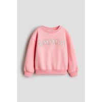 ราคา H&M(เอชแอนด์เอ็ม) สเวตเชิ้ตดีไซน์ลายโมทีฟ Girls Motif-detail sweatshirt 1323135_1 (57002425024)