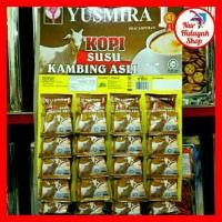 ราคา Yusmira นมแพะผง รสกาแฟโบราณ 1 แผงมี 20 ซองๆล่ะ 25 กรัม (2301318559)