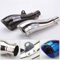ราคา Universal 51 มม./2" Inlet รถจักรยานยนต์ท่อไอเสียท่อ LeoVince Muffler ท่อกระป๋อง Removablr Silencer (29370861444)