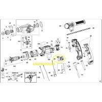 ราคา D25012 / D25012K - DEWALT SDS-PLUS ROTARY HAMMER - สวิตช์ ( N031776 ) ITEM 88 (40022165998)