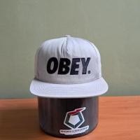ราคา OBEY หมวก Snapback โลโก้ใหญ่ทั่วโลก Preloved (57351278512)