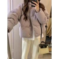 ราคา สีฟ้าลงเสื้อแจ็คเก็ตผู้หญิงสั้นสไตล์ปีออกแบบเป็ดสีขาวลงเสื้อแจ็คเก็ต (48203233872)