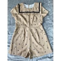 ราคา จั๊มสูทกางเกงขาสั้นคอปกลายทหารเรือ งานป้ายAMBERGER (8944655601)