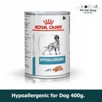 ราคา Royal Canin Vet Dog กระป๋อง Hypoallergenic หมาภูมิแพ้อาหาร (400g) (43110942183)