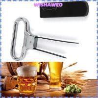 ราคา Wishaweo ปั๊มสแตนเลส, ที่เปิดขวดไวน์อเนกประสงค์แบบพกพา, อุปกรณ์ครัว Cork Corkscrew (27576594080)