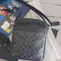 ราคา COACH #F54788 CHARLES FLIGHT BAG IN SIGNATURE (Black) (1913024718)