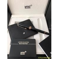 ราคา ขายถูกชุดเซ็ทปากกาพร้อมซองใส่นามบัตรของใหม่แท้ 100% MONTBLANC Set Rollerball Pen and Cardholder (1856669702)