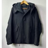 ราคา wool blend removeable hood jacket united arrow (42114558532)