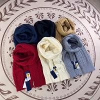 ราคา Ralph Lauren Versatile Knitted Scarf Warm Cold-Proof Scarf Embroidered Knitted Wool Scarf (50402939334)