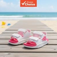 ราคา รองเท้าชายหาดสไตล์เกาหลีสําหรับเด็ก สีชมพู ขนาด 23-24 กันลื่น แฟชั่นฤดูร้อน สําหรับเด็กโต ใส่ลําลองและสปอร์ต (56000642456)