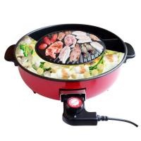 ราคา CASIKO 2IN1 คาซิโก้ เตาหมูกระทะ กระทะปิ้งย่าง หม้อสุกี้ ชาบู ถอดล้างได้ รุ่น CK-6688 *รับประกัน1ปี* (3932422076)