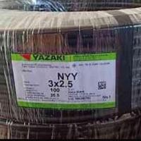 ราคา สายไฟ NYY 3 x 2.5 sq.mm. ยาซากิ YAZAKI 100 เมตร (14700639243)