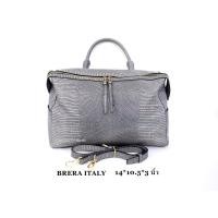 ราคา กระเป๋ามือสอง หนังแท้ พิมพ์ลาย สีเทา Brera (7885750636)
