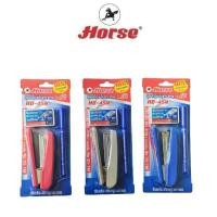 ราคา HORSE ตราม้า ชุดเครื่องเย็บกระดาษHD-45N +ลวดเบอร์No.35-1M+ปากกาเคมี H-40 จำนวน 1 ชุด/คละสี (20085186748)