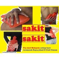 ราคา Beg Air Panas Sakit Haid Bulan Tulang Belakang Sendi Leher Bahu Otot Perut Heat Warm Haeter Water Bag Menstruation Neck (40456511256)