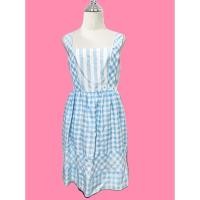 ราคา Lyn around : M เดรสลายสก๊อต สีฟ้า (17396956200)