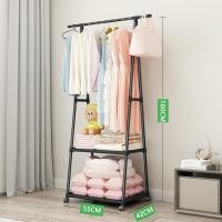 ราคา ราวเเขวนเสื้อCOAT RACK/912207ราวตากผ้าเอนกประสงค์ขนาด55*42*160ซม. (43711460164)