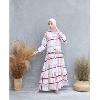 ราคา New เดรสมุสลิม ลายใหม่ล่าสุด Gamis Maxmara lux Material by Levana Hijab (29115199086)