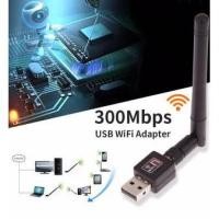 ราคา USB WiFi 300Mbps Wireless Adapter 802.11n/g/b ตัวรับสัญญาณไวฟาย เสาอากาศถอดได้ ความเร็วสูงสุด 300 mbps (2713938366)