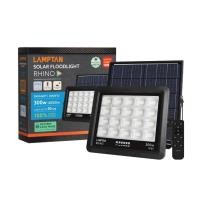 ราคา good.garden29-LAMPTAN โคมไฟฟลัดไลท์โซลาร์เซลล์ LED 300W รุ่นไรโน + รีโมท IP65 แสงเดย์ไลท์ ยอดขายอันดับ1 (23757650839)