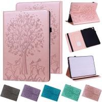 ราคา Casing Huawei MediaPad T5 10.1" MediaPad T3 10 9.6" MediaPad M5 lite 10.1" MatePad 11 (2021) 10.95" Cards Holder Stand Feature Tree and deer Case Cover (13607779918)