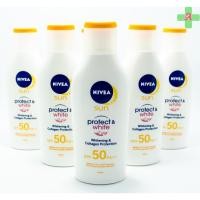 ราคา นีเวีย ซัน โพรเท็คแอนด์ไวท์ บอดี้ เอสพีเอฟ50 พีเอ++ 125 มล NIVEA Sun Protect&White Body SPF50 Pa++ 125ml.(ครีมกันแดด) (7752778611)