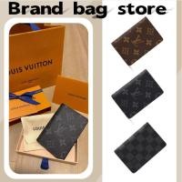 ราคา Louis Vuitton หลุยส์วิตตอง Pocket Money Clip/กระเป๋าตังค์หลุยส์วิตตอง/กระเป๋าใส่เหรียญ/กล่องใส่บ (28168205435)