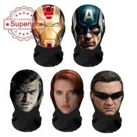 ราคา Creative The Avengers ตัวละคร Face Mask ตาข่าย Celebrity Face Novel Headwear หมวก Props คอสเพลย์ E5i8 (40712484143)