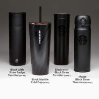 ราคา *** New Starbucks All Black Collection tumblers and cold cups สีดำแบบ All Black *** (5734921221)