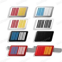 ราคา 3d โลหะโลหะผสมสังกะสีรถกาว Trunk Emblem Ralliart ด้านหน้าย่างป้ายโลหะโลโก้สัญลักษณ์สําหรับ Mitsubishi Ralliart Evolution (27431192440)