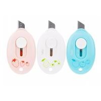 ราคา Deli 2050F Cutter Mini คัตเตอร์ คัตเตอร์มินิ มีดตัดกระดาษ คัตเตอร์แฟนซี ขนาดเล็ก คัตเตอร์พกพา เครื่องเขียน (20051049912)