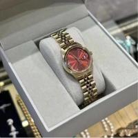 ราคา One-Piece Shipment Queen West แฟชั่นนาฬิกาพรีเมี่ยมหญิง Earl สีเทาชาดําหญิงนาฬิกาควอตซ์สุภาพสตรี High-End นาฬิกา L35K (46152920989)