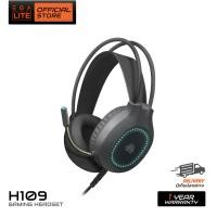 ราคา EGA LITE TYPE H109 หูฟังเกมมิ่ง Gaming Headset สาย USB 2.0 + Jack 3.5 สินค้ารับประกัน 1 ปี (22688602578)
