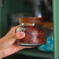 ราคา โถแก้วเกรดอาหาร, โถปิดผนึก, โถเก็บ, โถเก็บ, ขวดแก้ว, โถกาแฟ, โถชา, โถใส่น้ำตาลทรายขาวสำหรับผลไม้ (24476755359)