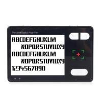 ราคา ใหม่แท้ แว่นขยายดิจิตอลขนาด 3.5 นิ้วแบบพกพามือถือ ความละเอียดสูง แว่นขยายวิดีโอสําหรับการมองเห็นต่ํา (53253022795)