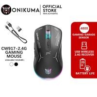 ราคา Onikuma CW917 เมาส์เล่นเกมไร้สาย เมาส์ไร้สาย 2.4G (26364838444)