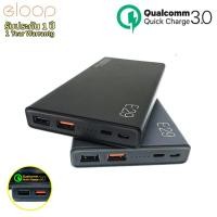 ราคา Eloop E29 ประกัน 1 ปี แบตสำรอง 30000mAh รองรับชาร์จเร็ว Quick Charge 3.0/2.0 + Apple PD + Fast Charge Power Bank (1099989820)