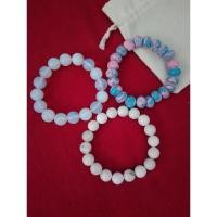 ราคา สร้อยข้อมือหินมงคลหินนำโชคลายหินอ่อนสวยสวยส่งต่อ (22746752706)