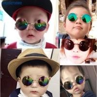 ราคา PLM2218☊Sale 59฿ แว่นตากันแดดเด็ก ทรงกลม (13627581130)