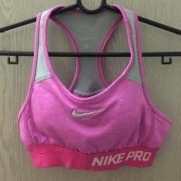 ราคา SALE *ส่งลทบ.ฟรี* Sport Bra NIKE (Nike Proรุ่นDri-Fit) สีชมพู มีฟองน้ำ (2676760052)