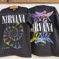 ราคา NIRVANA IN UTERO tag HANES เสื้อทัวร์ วงร๊อค เสื้อวินเทจ vintage shirt เสื้อยืดผู้ชาย UnisexX#BZ4SIZE S-5XL (24344820655)