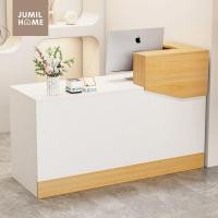 ราคา เคาน์เตอร์ โต๊ะบาร์ Counter Bar เคาน์เตอร์กาแฟ เคาน์เตอร์บาร์แผนกต้อนรับร้านค้าขนาดเล็ก โต๊ะทำงานไม้ (24445949826)