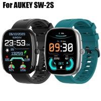 ราคา สําหรับ AUKEY SW-2S สายนาฬิกาอัจฉริยะซิลิโคน Soft Band ผู้หญิงผู้ชายสายรัดข้อมือกีฬา (45602662089)