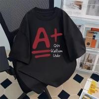ราคา 【สาวอวบ】✨ แขนสั้น oversize เสื้อยืดคอกลม ลายการ์ตูน แฟชั่นเกาหลี ใส่สบาย (42868988055)