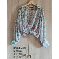 ราคา เสื้อชีฟอง Brand Zara (21489443538)