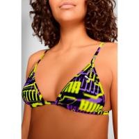 ราคา PUMA ชุดว่ายน้ำผู้หญิง บิกินี่ท่อนบน SWIM WOMEN PRINTED TRIANGLE TOP - 701229907 (25022447473)
