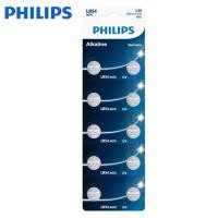 ราคา ถ่านPhilips LR54/AG10/LR1130 1.5V 1แพค10ก้อน ของแท้ (25512177787)