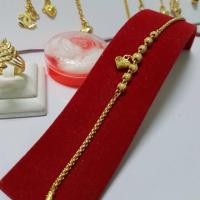 ราคา ข้อมือ2สลึง ระย้าหัวใจ เศษทองเยาวราช (3415700401)